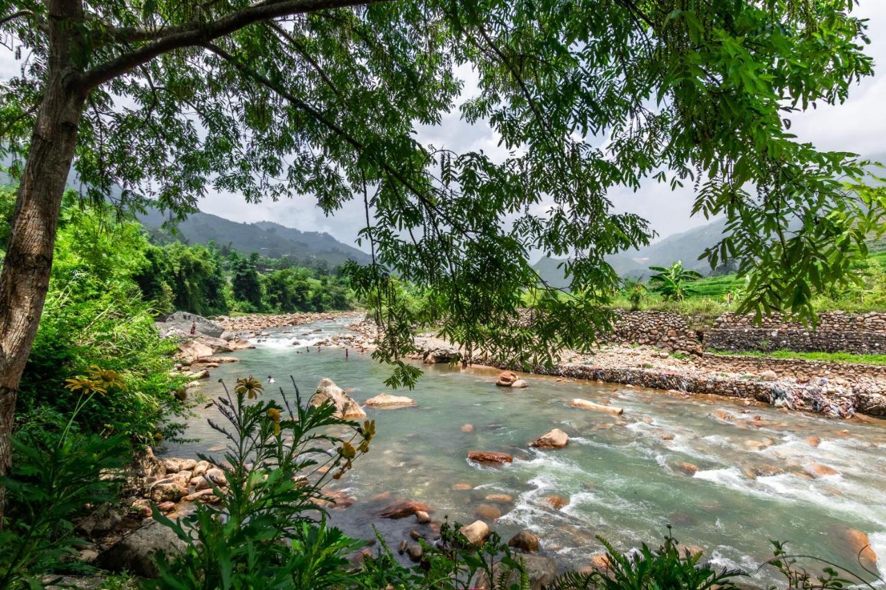 Sapa Riverside Ecolodge & Spa Buitenkant foto