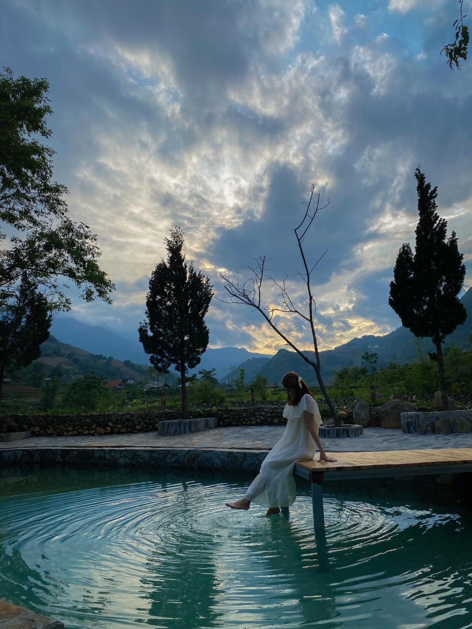Sapa Riverside Ecolodge & Spa Buitenkant foto